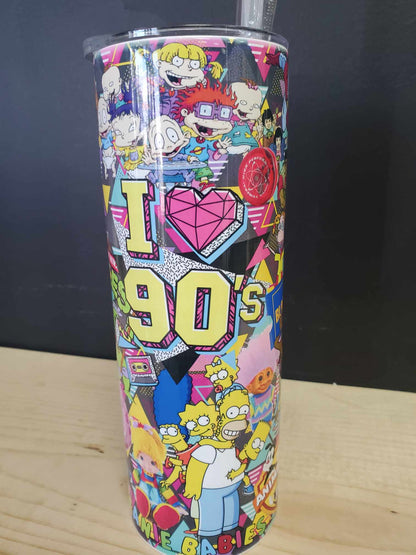 I Love the 90s 20oz Tumbler Cup